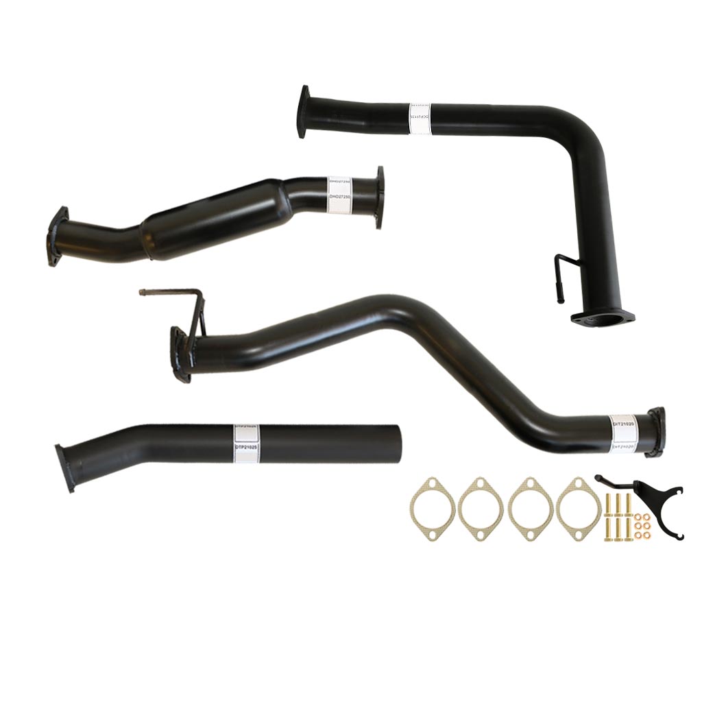 NISSAN NAVARA D40 AUTO 2.5L YD25D 07 - 16 3" DPF BACK EXHAUST WITH HOTDOG ONLY