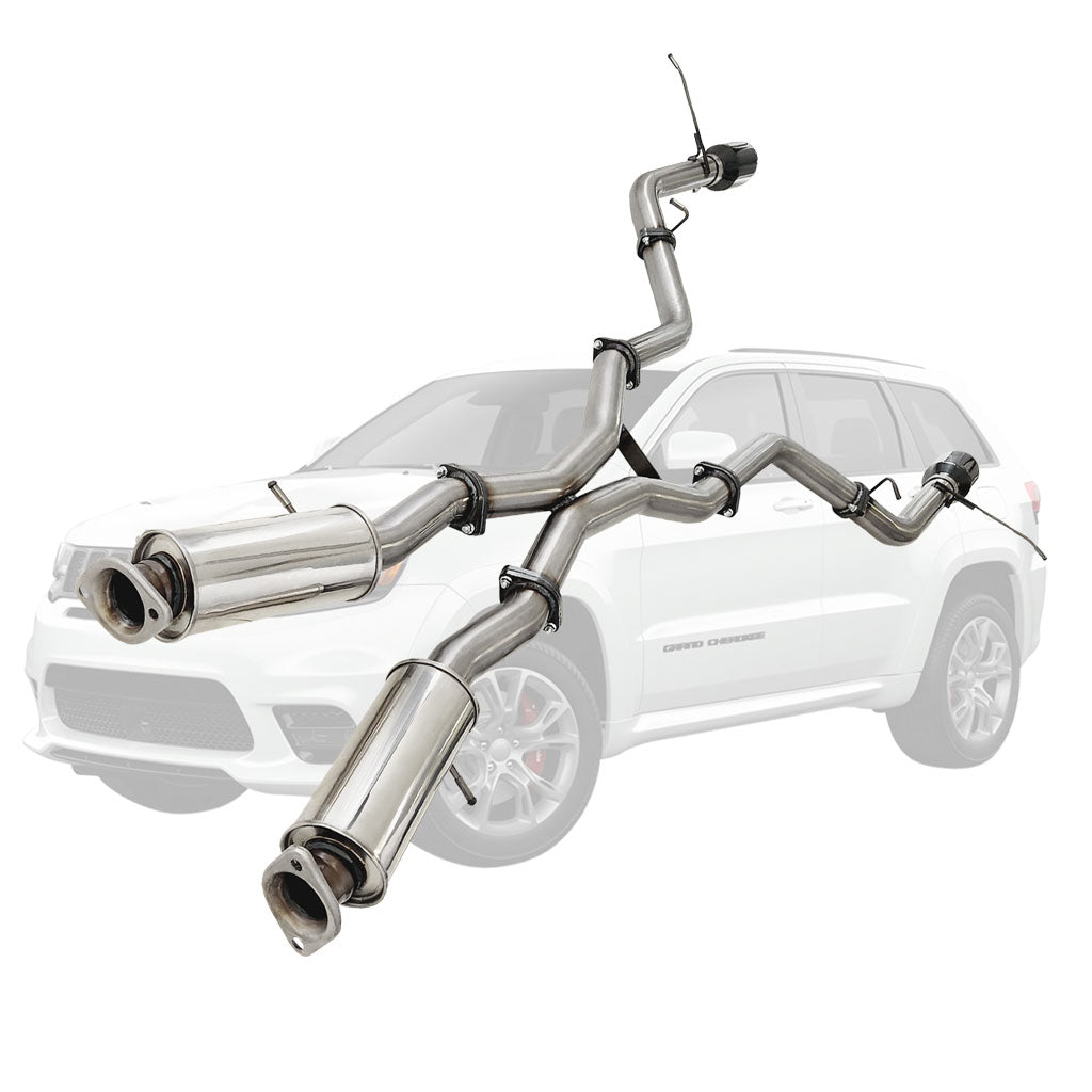 Jeep Grand Cherokee Twin Pipe Rear 2012–2021 Exhausts