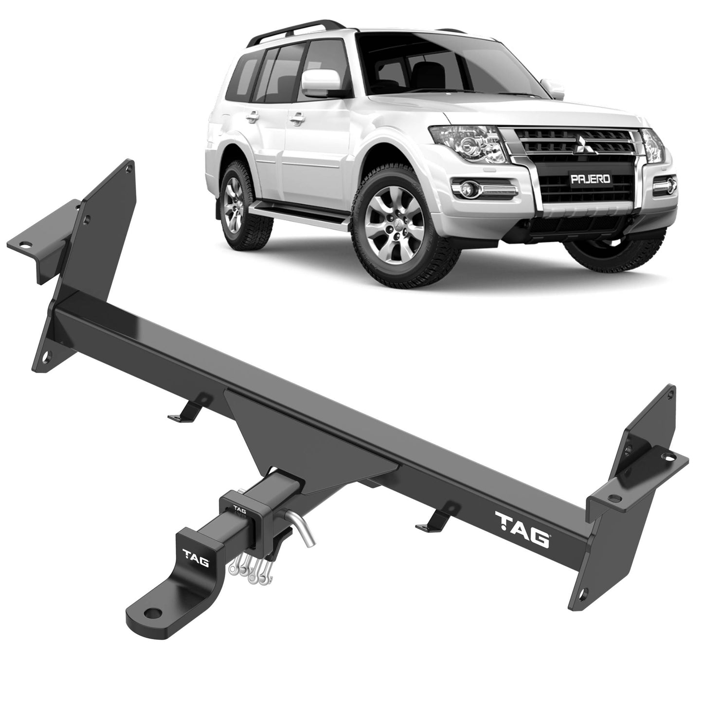 TAG Heavy Duty Towbar for Mitsubishi Pajero (05/2000 - 06/2023)