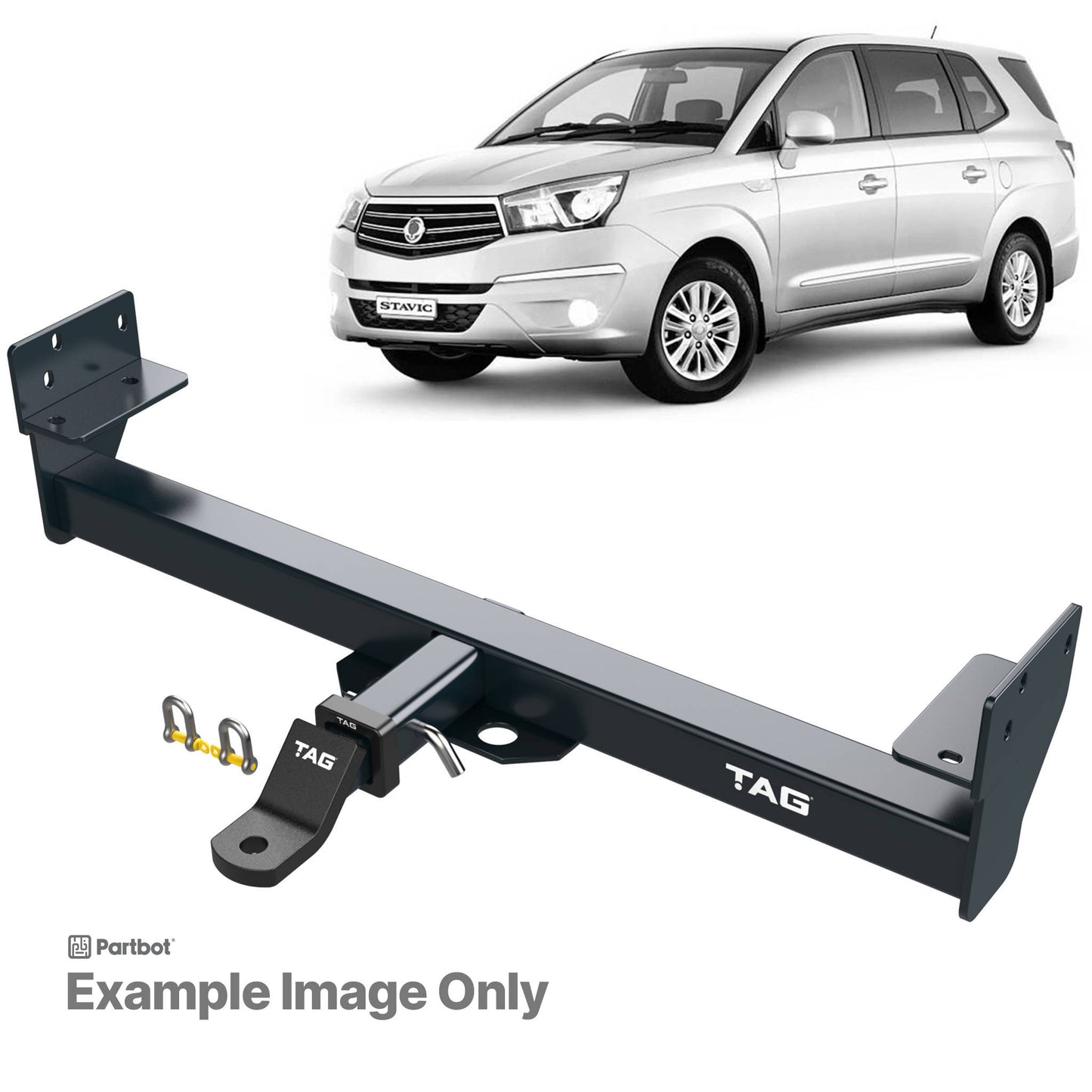 TAG Heavy Duty Towbar for Ssangyong Stavic (02/2005 - 2016)