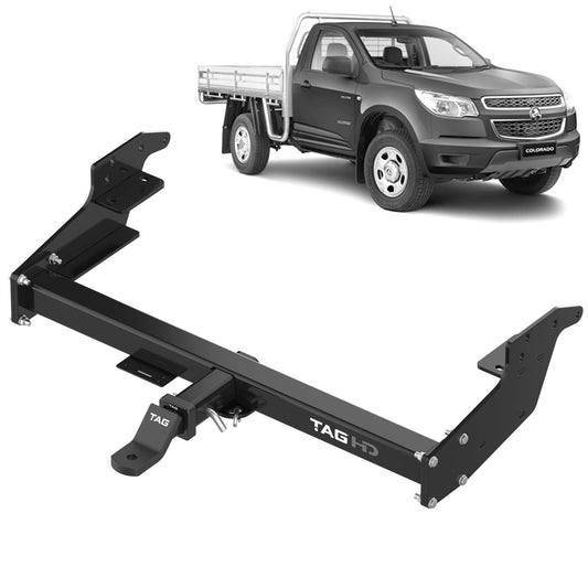 TAG Heavy Duty Towbar for Holden Colorado (01/2012 - 07/2020), Isuzu D-MAX (06/2012 - 07/2020) - Extended Tray