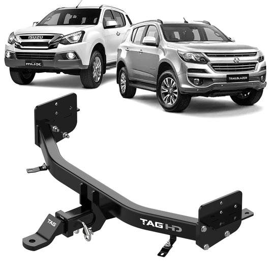 TAG HEAVY DUTY TOWBAR for Isuzu MU-X (11/2013 - 06/2021), Holden Trailblazer (07/2016 - 2020), Holden Colorado 7 (11/2012 - 08/2016)