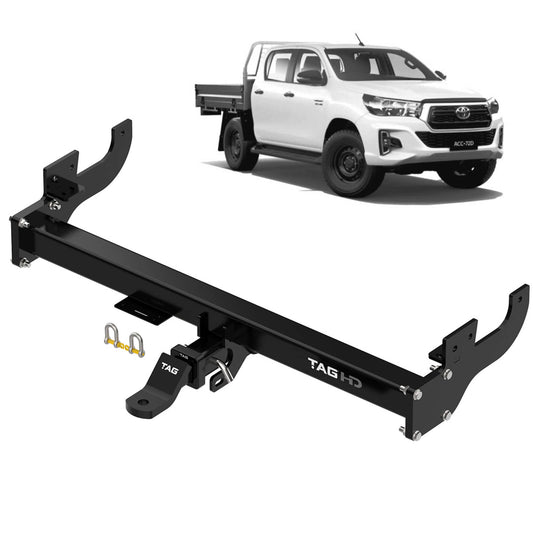 TAG Heavy Duty Towbar for Toyota Hilux With No Rear Bumper Step (04/2005 - on)