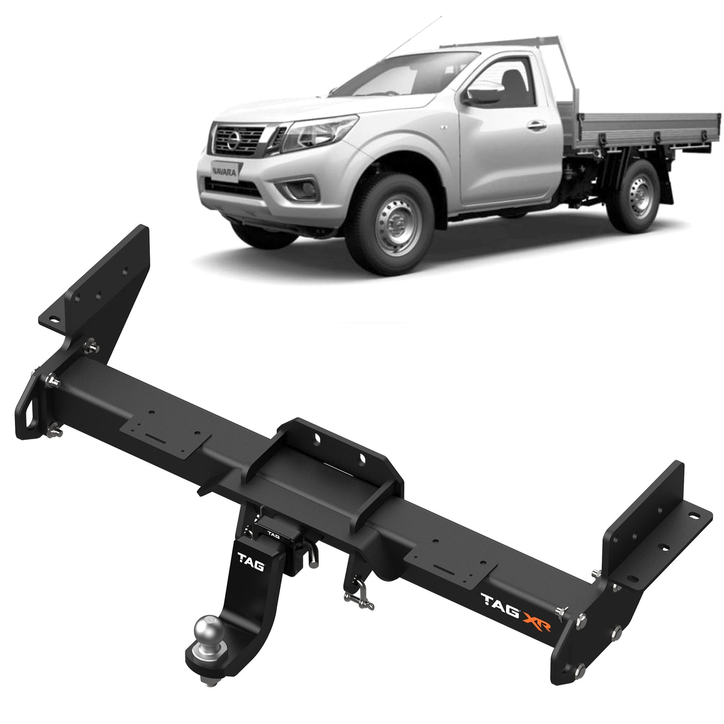 TAG 4x4 Recovery Towbar for Nissan Navara (03/2015 - on)