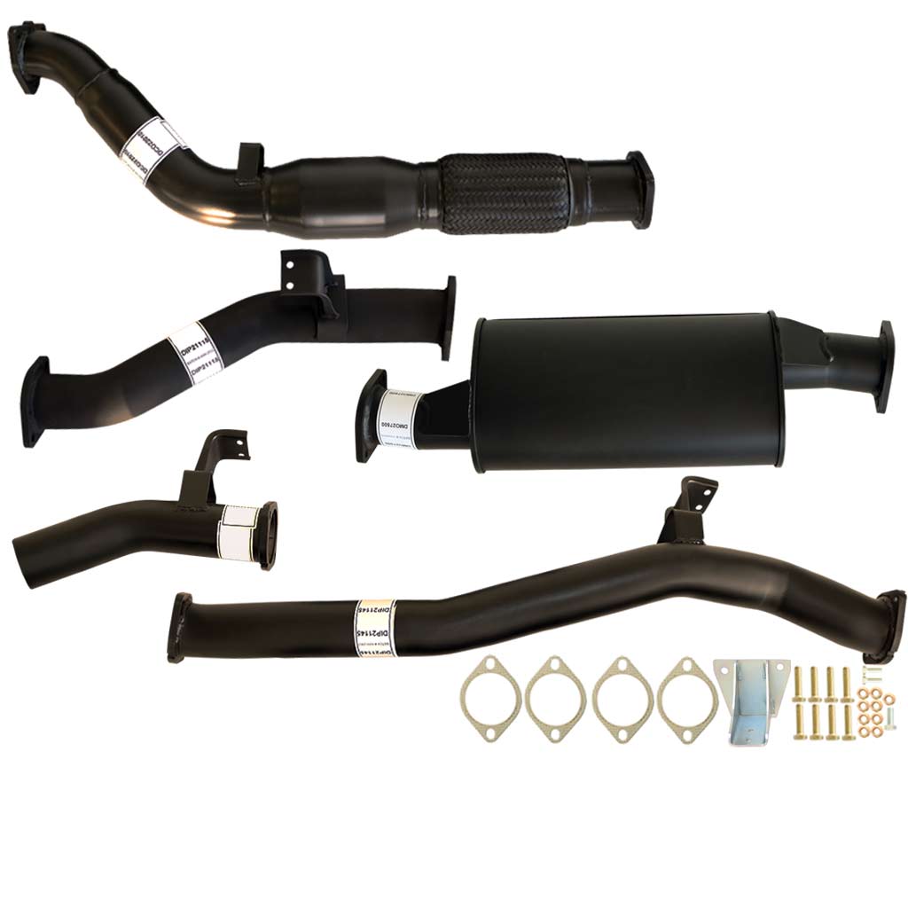 Toyota LANDCRUISER 76 SERIES VDJ76 WAGON 4.5L V8 07 2007–2009 Exhausts