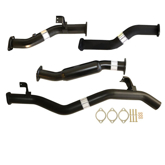 TOYOTA LANDCRUISER 79 SERIES VDJ79 SINGLE & DOUBLE CAB UTE 4.5L V8 10/2016 ON 3" #DPF# BACK EXHAUST WITH HOTDOG