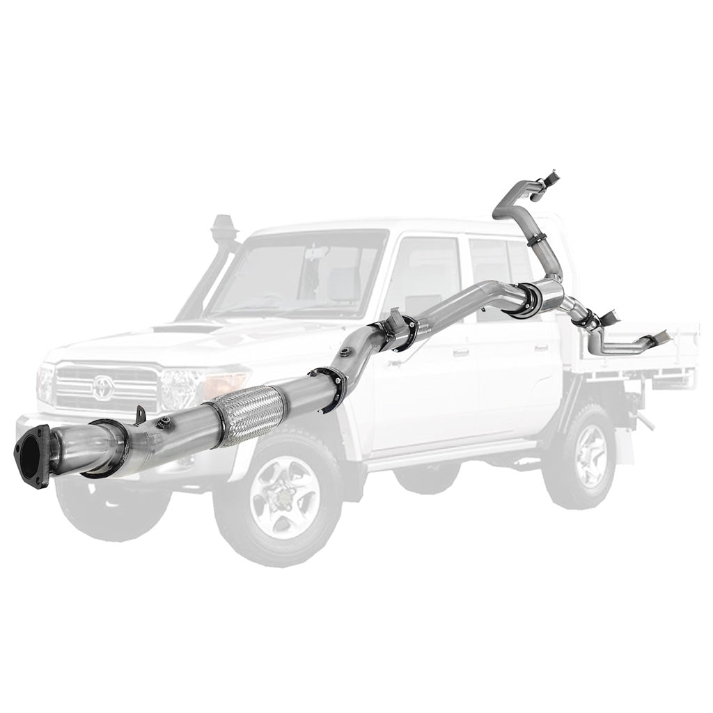 Toyota Landcruiser VDJ79 Series 4.5l V8 2016–On Exhausts
