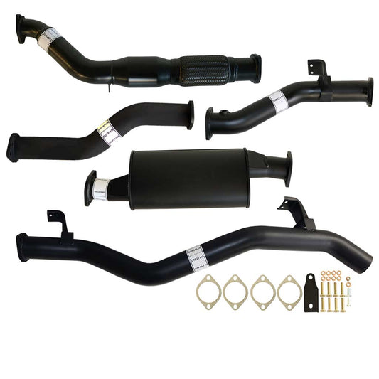 TOYOTA LANDCRUISER 79 SERIES VDJ79 4.5L 1VD-FTV SINGLE CAB, DOUBLE CAB # DPF DELETE# 3" TURBO BACK EXHAUST WITH CAT & MUFFLER