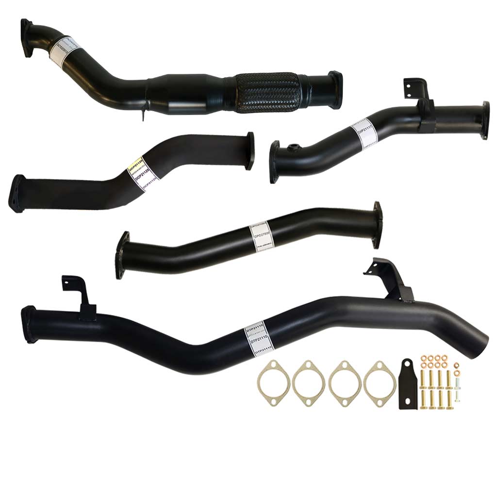 TOYOTA LANDCRUISER 79 SERIES VDJ79 4.5L 1VD-FTV SINGLE CAB, DOUBLE CAB # DPF DELETE# 3" TURBO BACK EXHAUST WITH CAT & PIPE