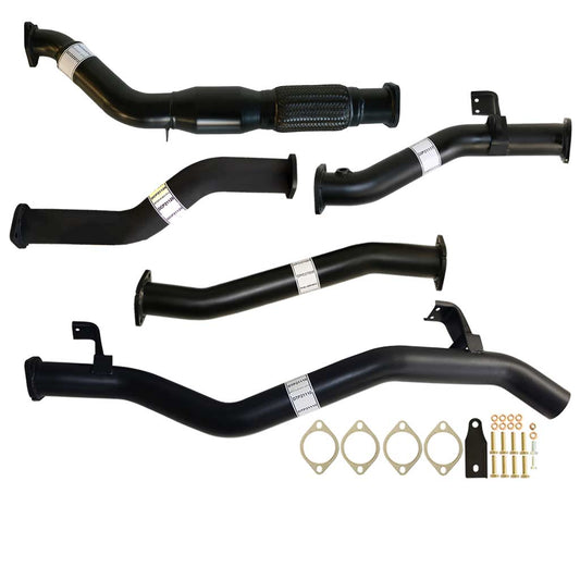 TOYOTA LANDCRUISER 79 SERIES VDJ79 4.5L 1VD-FTV SINGLE CAB, DOUBLE CAB # DPF DELETE# 3" TURBO BACK EXHAUST WITH CAT & PIPE