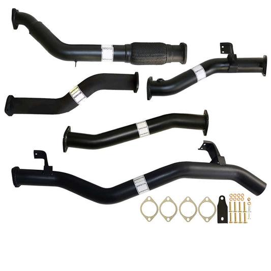 TOYOTA LANDCRUISER 79 SERIES VDJ79 4.5L 1VD-FTV SINGLE CAB, DOUBLE CAB # DPF DELETE# 3" TURBO BACK EXHAUST WITH PIPE ONLY