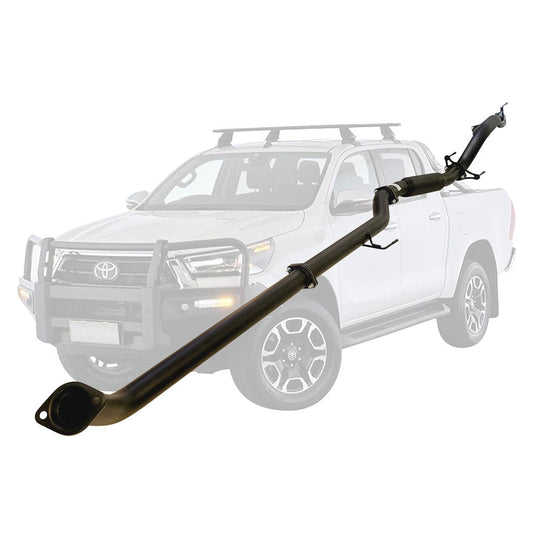TOYOTA HILUX GUN126/136R 2.8L 1GD-FTV 2015 ON 3" #DPF# BACK EXHAUST WITH HOTDOG ONLY NEW VERSION