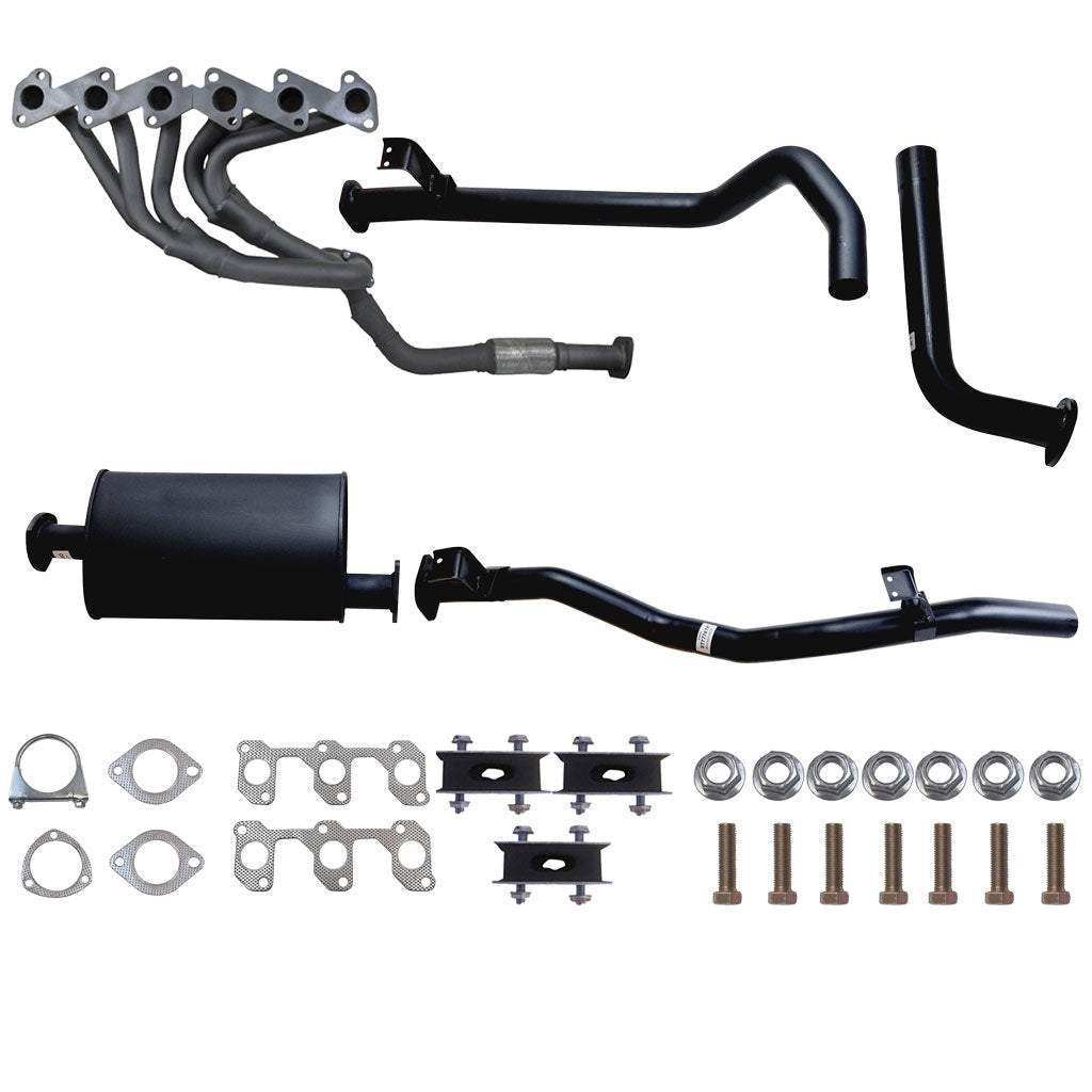 Toyota LANDCRUISER HZJ75 CAB CHASSIS, TROOP CARRIER, PICK UP, HZJ78 TROOP CARRIER 4.2L 1HZ DIESEL 1990–2009 Exhausts