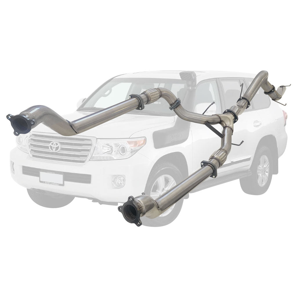 Toyota LANDCRUISER 200 SERIES 4.5L 1VD-FTV 07 2007–2010 Exhausts