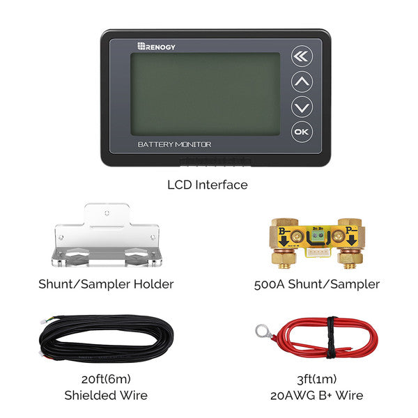 Renogy 500A Battery Monitor