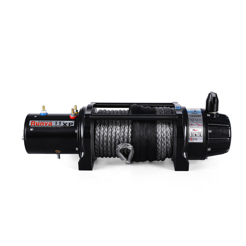 Runva 11XP Premium Winch 12V With Synthetic Rope & Accessory Kit