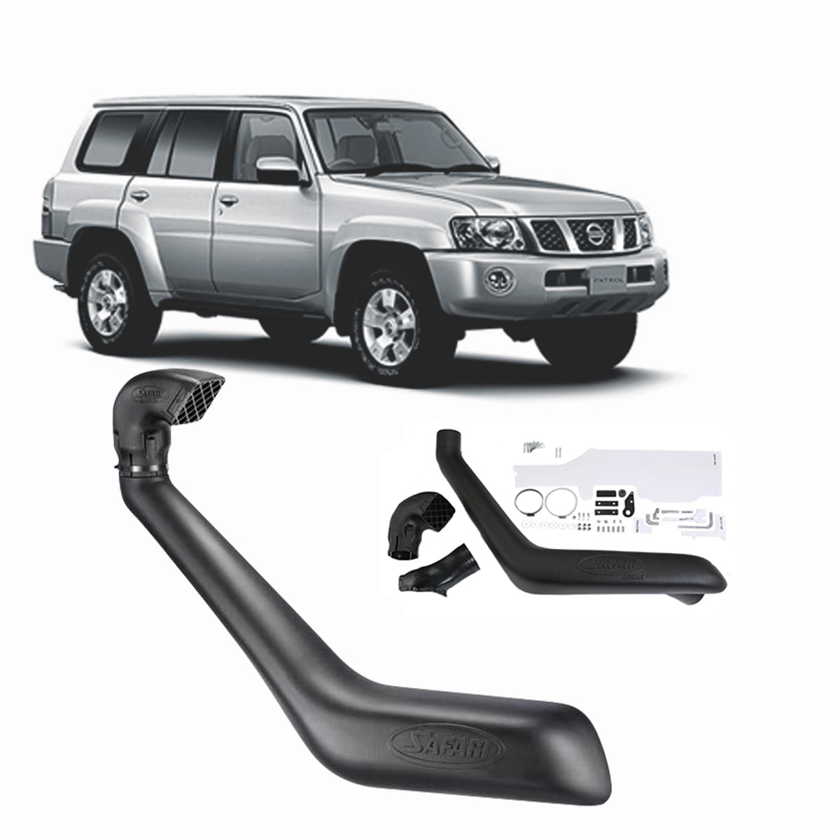 Safari Snorkel for Nissan Patrol (04/2000 - on)