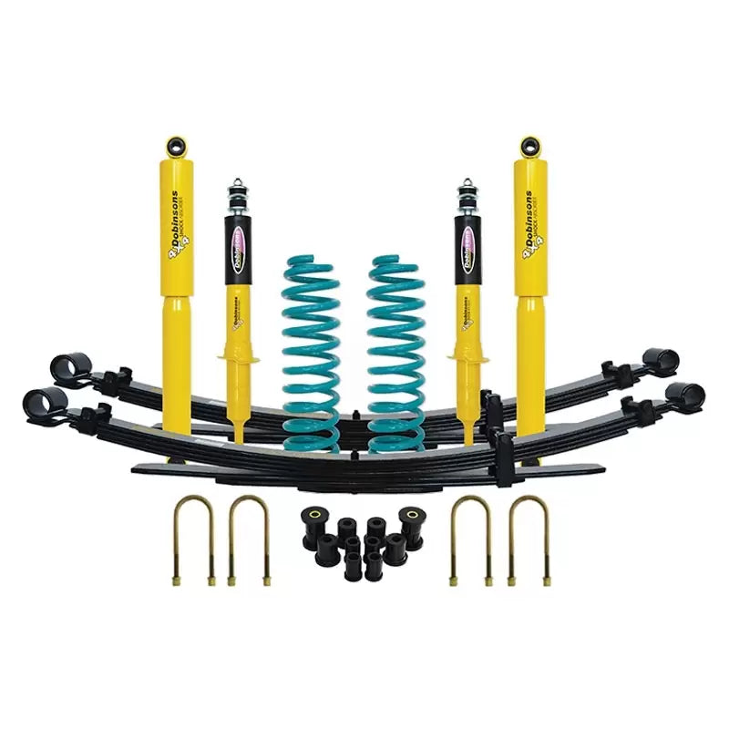 Dobinson's 2 Inch Lift GS Suspension Upgrade Suit Nissan Navara D23/NP300 2015 > (Leaf Rear End)