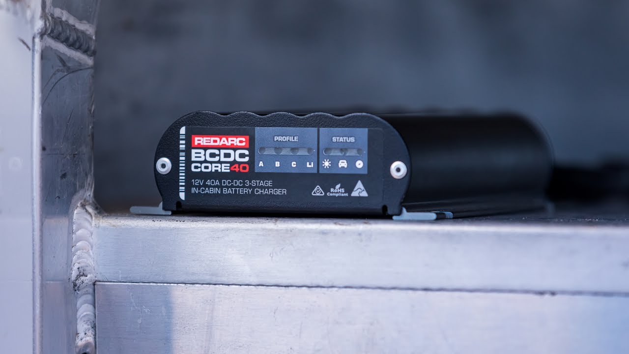 Redarc CORE 12V 40A In Cabin DC-DC Battery Charger