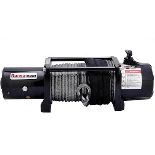 Runva EWL12000 12V With Synthetic Rope & Accessory Kit