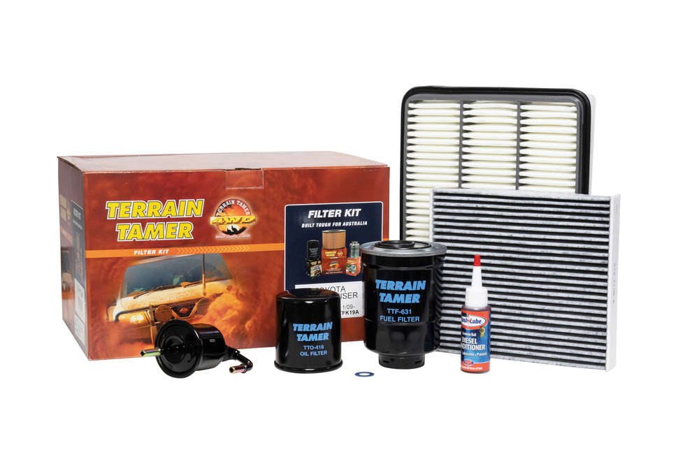 Terrain Tamer 4WD Service Filter Kit - Toyota Prado 150 Series